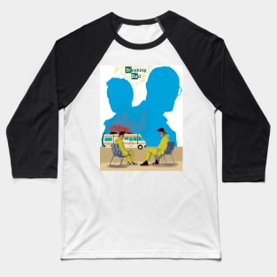 Breaking Bad Art Print Baseball T-Shirt